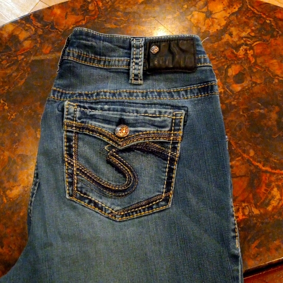 Leg 32 waste 34 Silver blue jeans - Picture 1 of 7